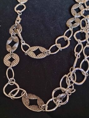 Vintage Y2K Juicy Couture Charm Chain Link Necklace